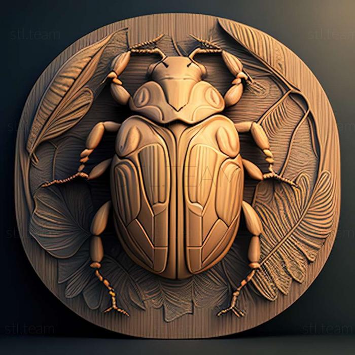 3D модель Onthophagus vitulus (STL)